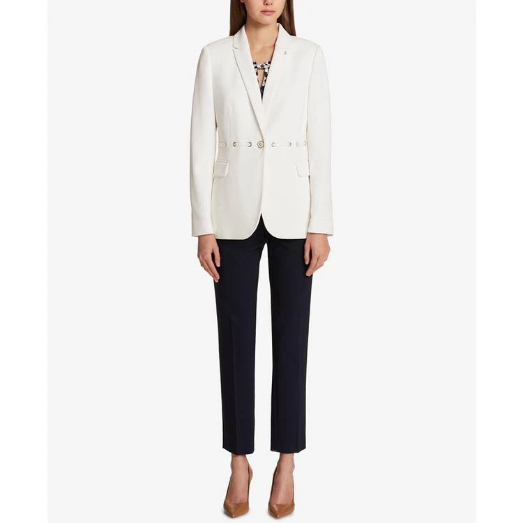 商品Tommy Hilfiger|Textured Lace-Through Blazer,价格¥673,第5张图片详细描述