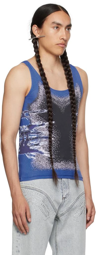 商品Y/Project|Blue Whisker Print Tank Top,价格¥840,第4张图片详细描述