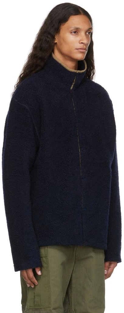 商品Nanamica|Navy Fleece Jacket,价格¥1509,第2张图片详细描述