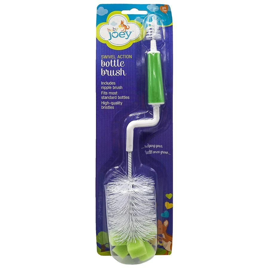 商品Baby Joey|Swivel Action Baby Bottle Brush,价格¥10,第3张图片详细描述