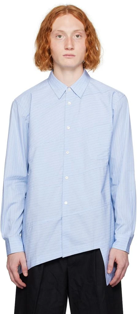 商品Comme des Garcons|蓝色 Asymmetric 衬衫,价格¥3818,第1张图片