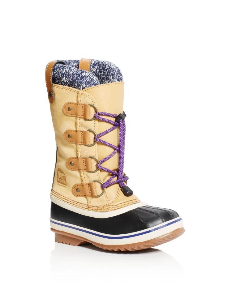 商品SOREL|大/小童Girls' Joan of Arctic Knit Waterproof Boots - Little Kid, Big Kid,价格¥524,第1张图片