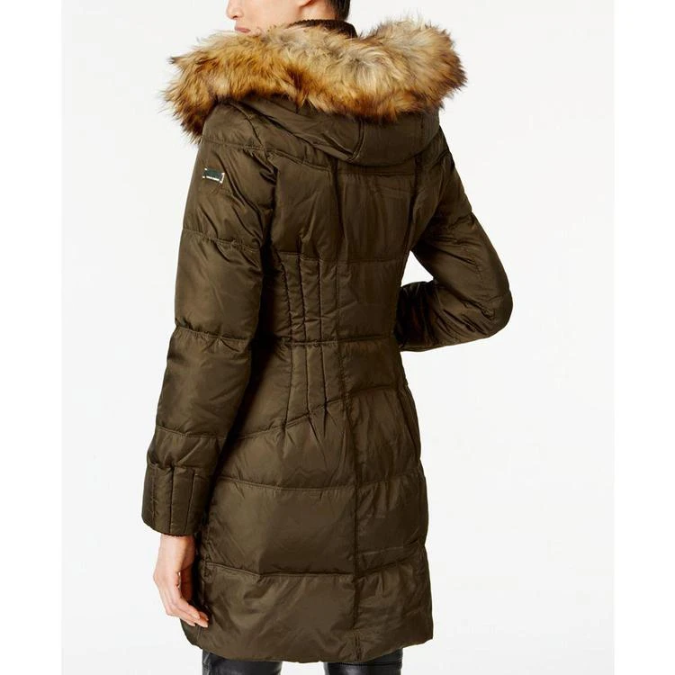 商品Vince Camuto|Faux-Fur-Trim Hooded Puffer Coat,价格¥1010,第3张图片详细描述