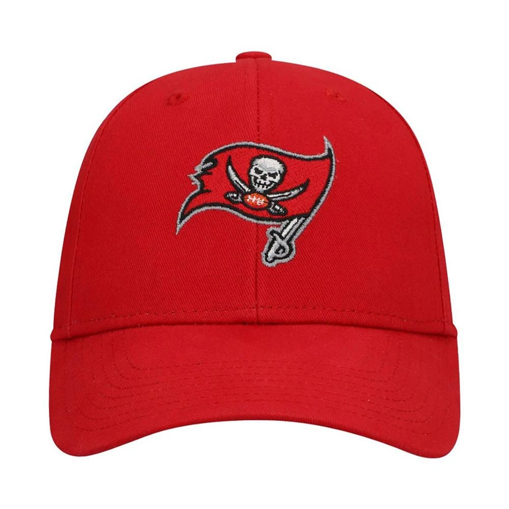 商品47 Brand|Little Boys and Girls Red Tampa Bay Buccaneers Basic Team MVP Adjustable Hat,价格¥165,第2张图片详细描述