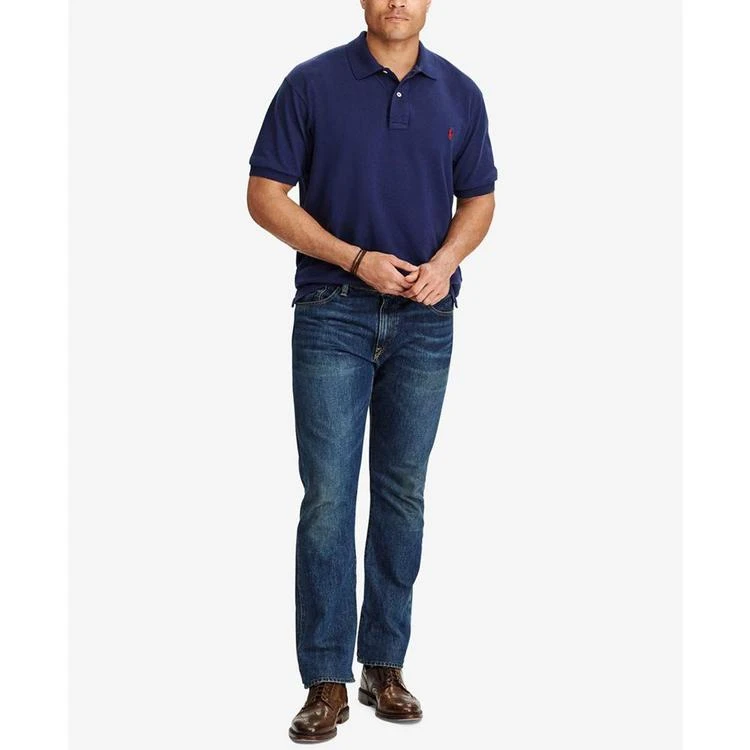 商品Ralph Lauren|Men's Big and Tall Classic-Fit Cotton Mesh Polo,价格¥731,第3张图片详细描述