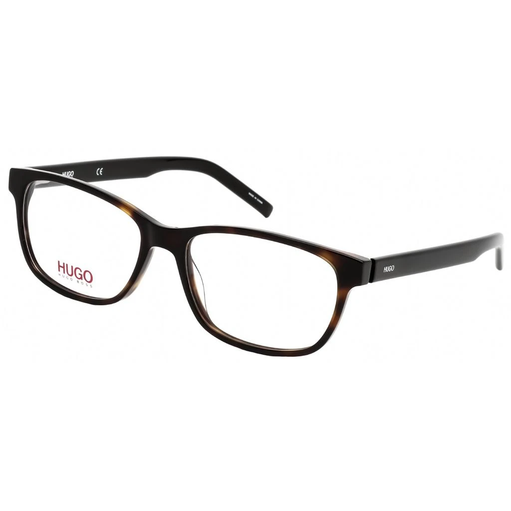 商品Hugo Boss|Hugo Men's Eyeglasses - Clear Lens Dark Havana Rectangular Frame | HG 1115 0086 00,价格¥320,第1张图片