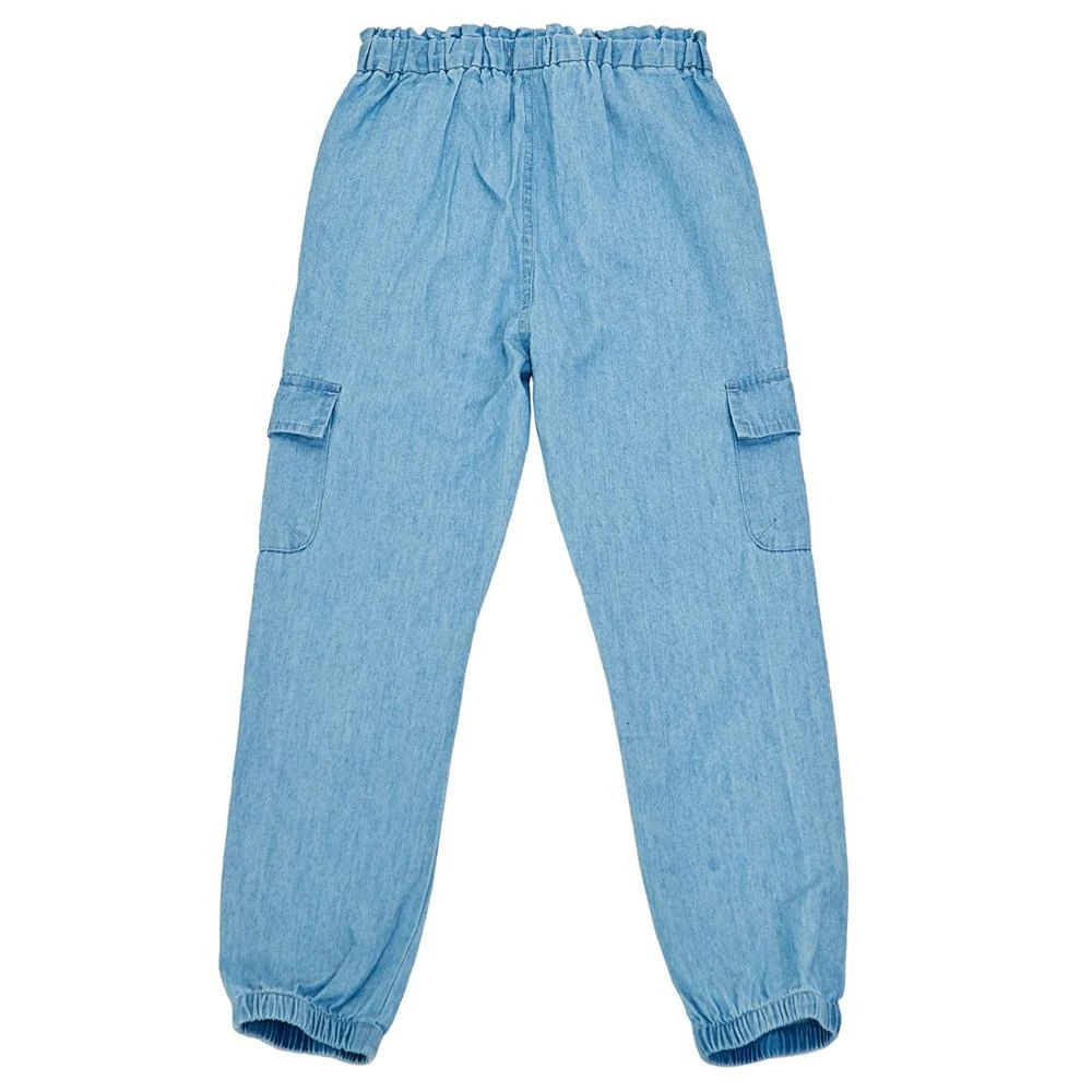 商品Epic Threads|Little Girls Denim Cargo Joggers, Created For Macy's,价格¥220,第2张图片详细描述