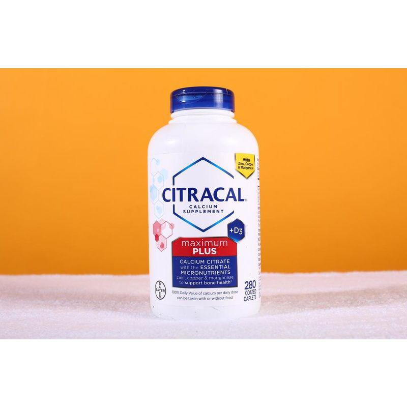 美国直邮Bayer拜耳Citracal美信钙中老年柠檬酸钙VD肠溶型280粒商品第1张图片规格展示