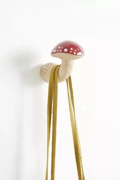 商品Urban Outfitters|Mushroom Shape Wall Hook,价格¥107,第1张图片