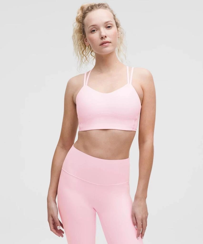 Like a Cloud Ribbed Longline Bra *Light Support, B/C Cup 商品
