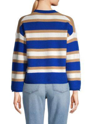 商品Madewell|Halo-Striped Belmore Sweater,价格¥149,第4张图片详细描述