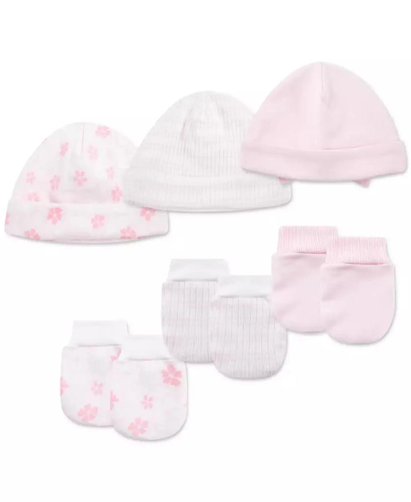 商品Little Me|Baby Hats & Mittens, 6 Piece Set,价格¥170,第2张图片详细描述