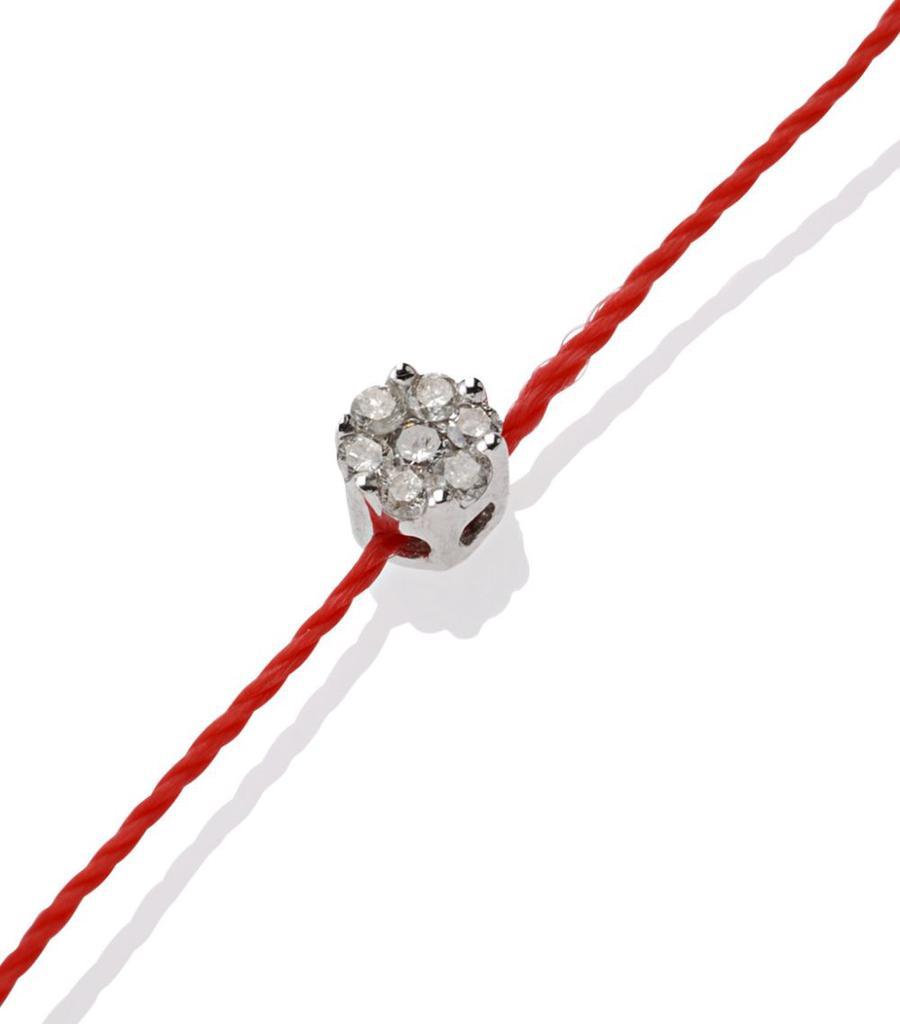 商品Redline|White Gold and Diamond Illusion Bracelet,价格¥2604,第4张图片详细描述