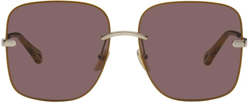 商品Chloé|Yellow Benjamine Sunglasses,价格¥1366,第1张图片