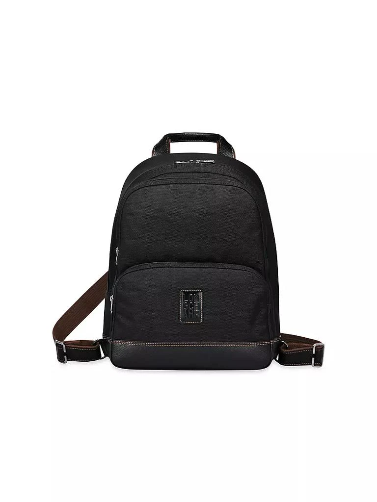 商品Longchamp|Boxford Canvas & Leather Backpack,价格¥2802,第1张图片