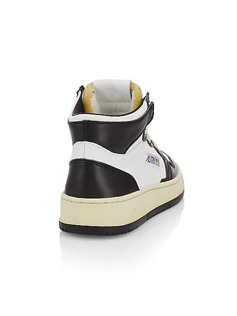 Medalist Leather Mid-Top Sneakers商品第3张图片规格展示