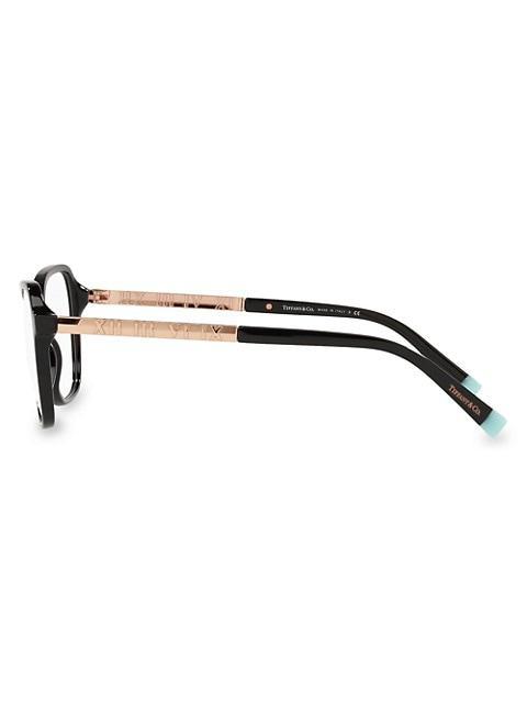 商品Tiffany & Co.|54MM Pillow Optical Eyeglasses,价格¥2502,第6张图片详细描述