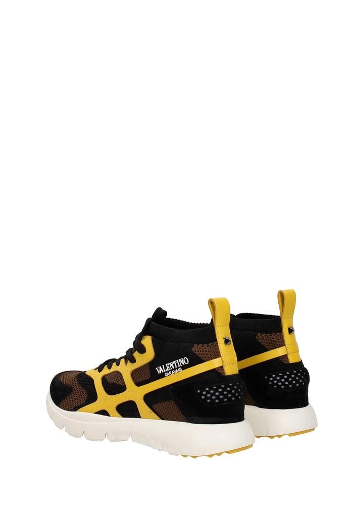 商品Valentino|Sneakers Fabric Black Yellow,价格¥1875,第4张图片详细描述