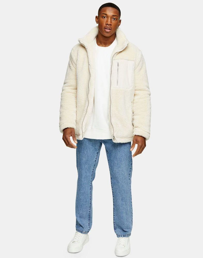 商品Topman|Topman straight jean in midwash,价格¥166,第4张图片详细描述
