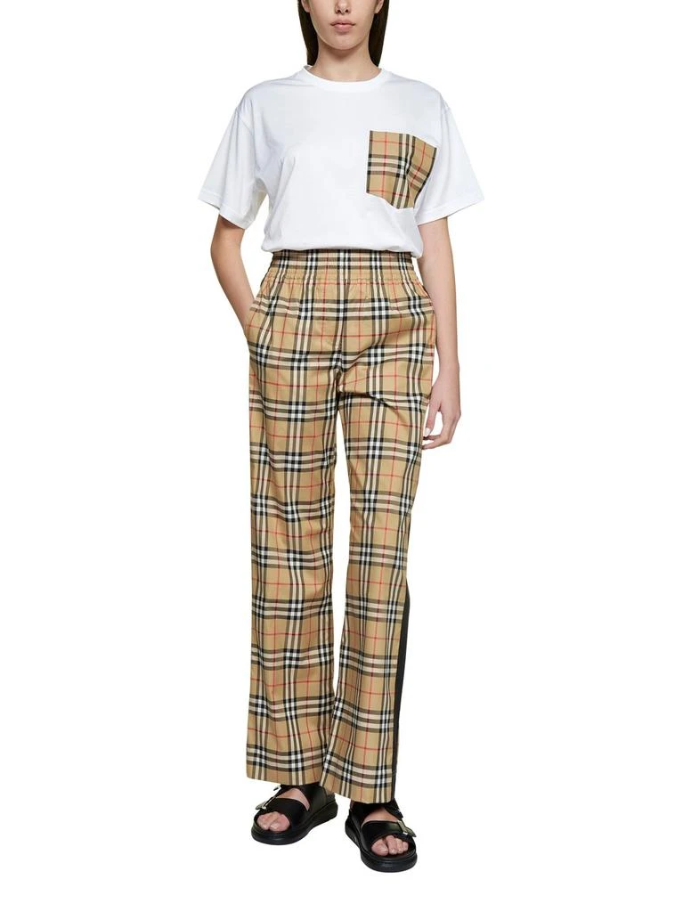 商品Burberry|Burberry Vintage Check Straight Leg Trousers,价格¥3951,第4张图片详细描述