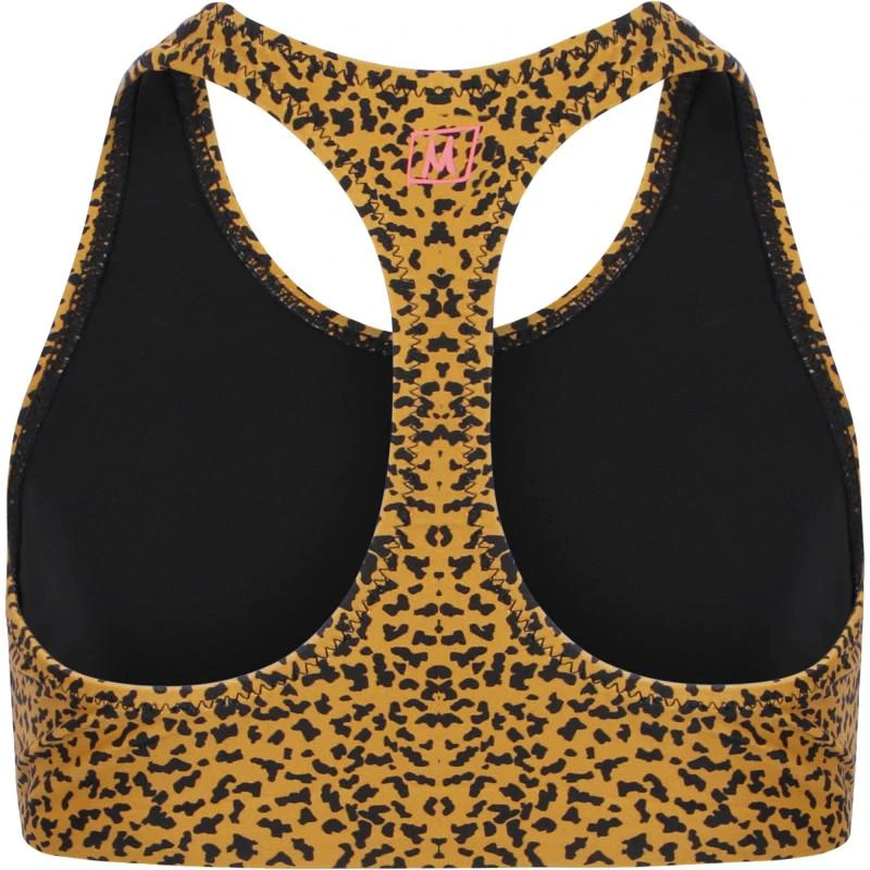 商品Munster|Leopard print tank top in black and orange,价格¥295,第2张图片详细描述