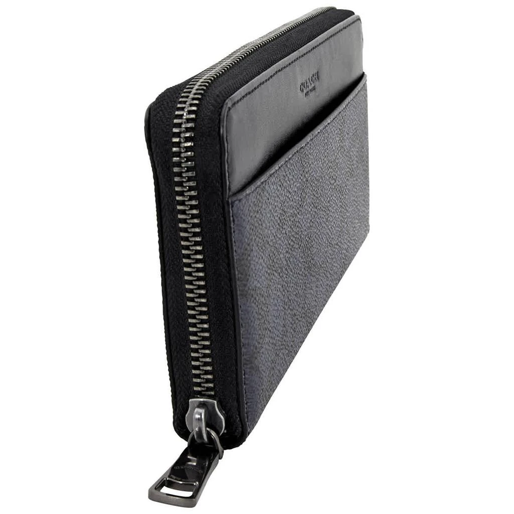 商品Coach|Coach Midnight Signature Canvas Accordion Wallet,价格¥944,第2张图片详细描述