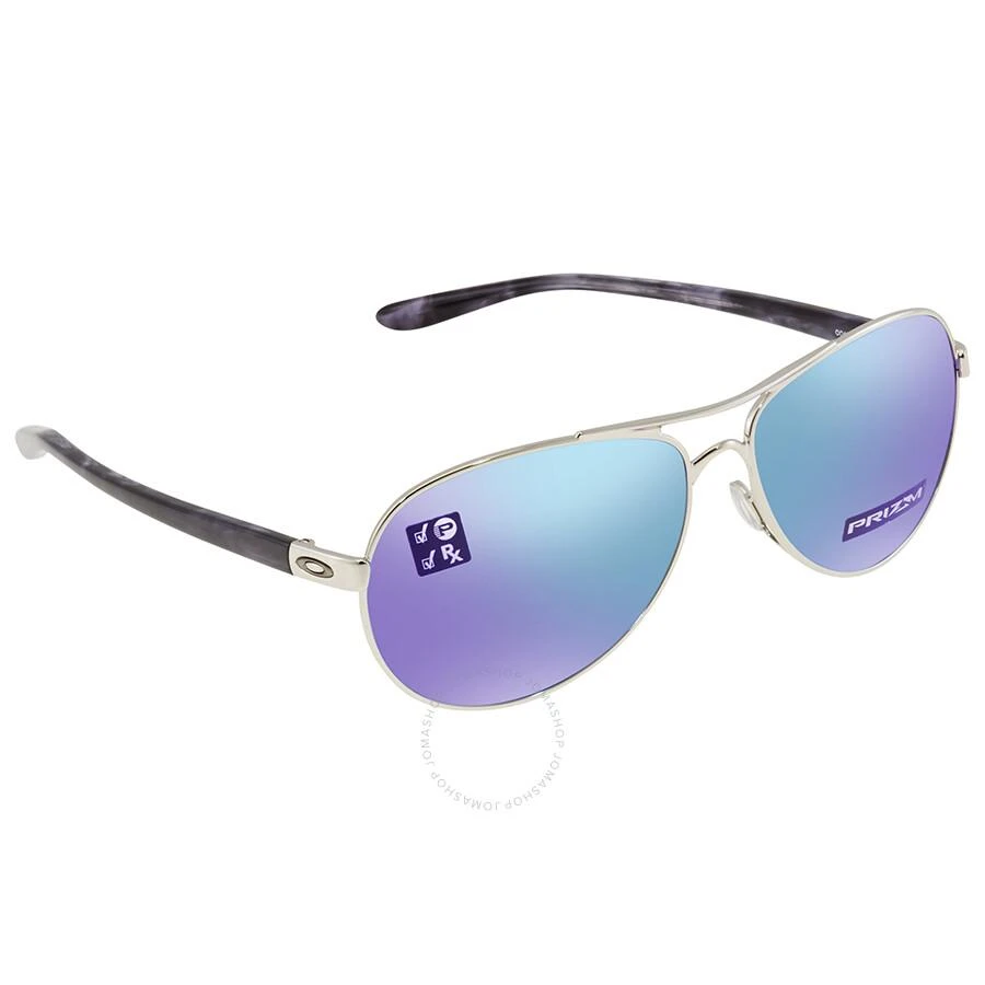 商品Oakley|Feedback Prizm Sapphire Polarized Pilot Ladies Sunglasses OO4079 407933 59,价格¥1229,第3张图片详细描述