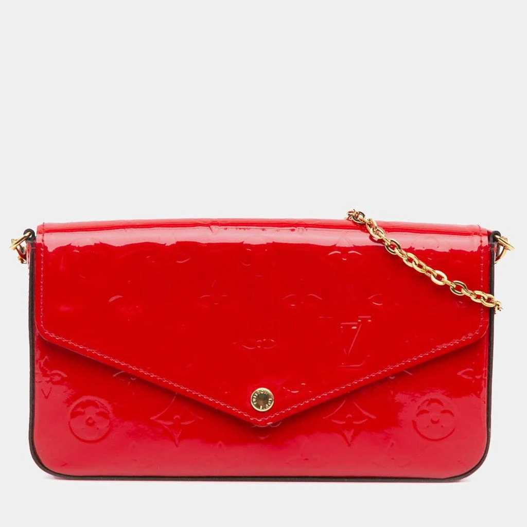 商品[二手商品] Louis Vuitton|Louis Vuitton Red Monogram Vernis Pochette Felicie,价格¥10577,第1张图片