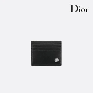商品Dior|DIOR 黑色男士零钱包 2LECH135CDB-H00N,价格¥2507,第1张图片