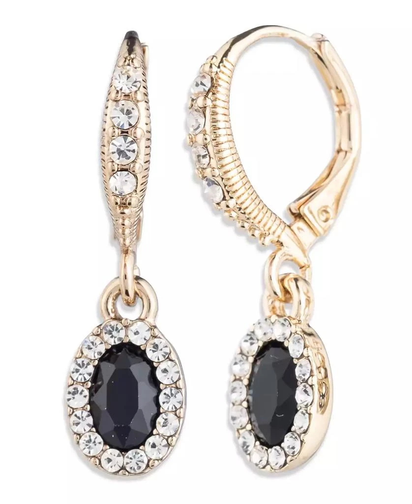 商品Givenchy|Crystal Stone Silver and Gold-Tone Drama Drop Earrings,价格¥196,第1张图片
