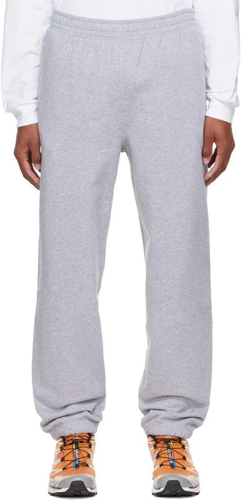 商品STUSSY|Gray Cotton Lounge Pants,价格¥849,第1张图片
