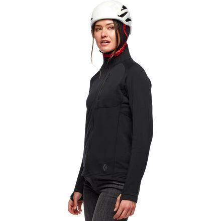 商品Black Diamond|Coefficient Fleece Hooded Jacket - Women's,价格¥745,第3张图片详细描述