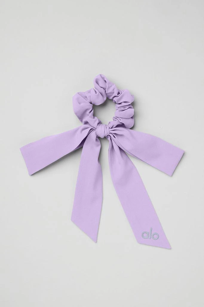 商品Alo|Love Knots Tie Scrunchie - Violet Skies,价格¥181,第1张图片