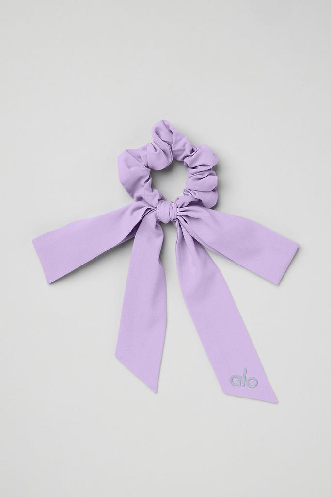 商品Alo|Love Knots Tie Scrunchie - Violet Skies,价格¥173,第1张图片