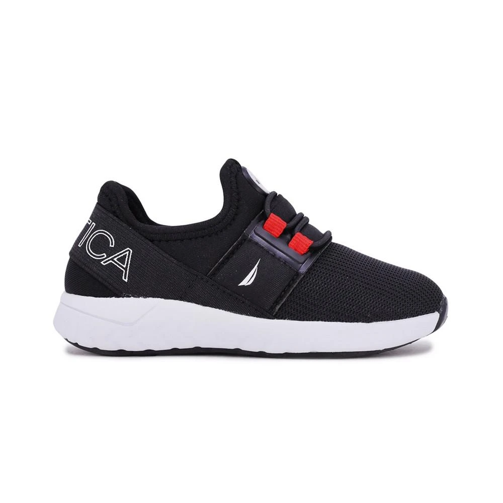 商品Nautica|Toddler Boys Neave Emboss Athletic Sneaker,价格¥303,第2张图片详细描述