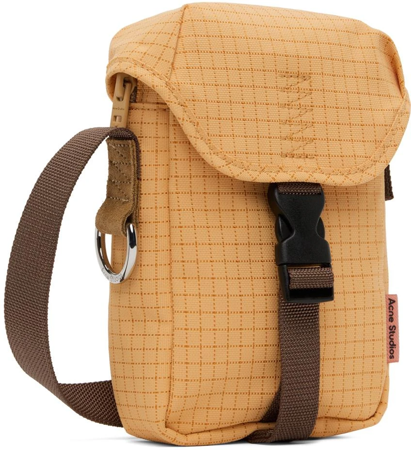 商品Acne Studios|Yellow Mini Ripstop Bag,价格¥582,第2张图片详细描述