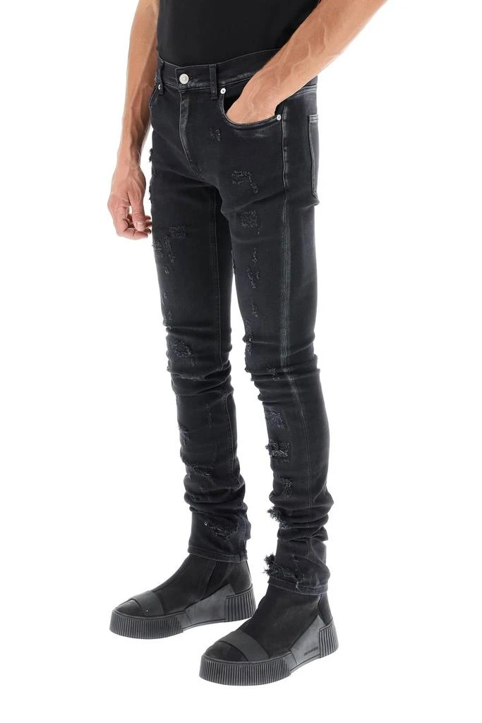 商品1017 ALYX 9SM|1017 Alyx 9sm Distressed Super Skinny Jeans,价格¥2340,第4张图片详细描述