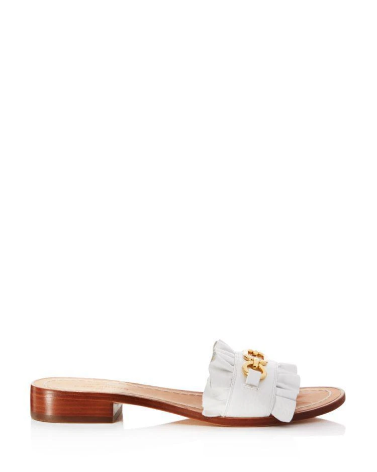 商品Kate Spade|Women's Beau Leather Slide Sandals,价格¥1256,第2张图片详细描述