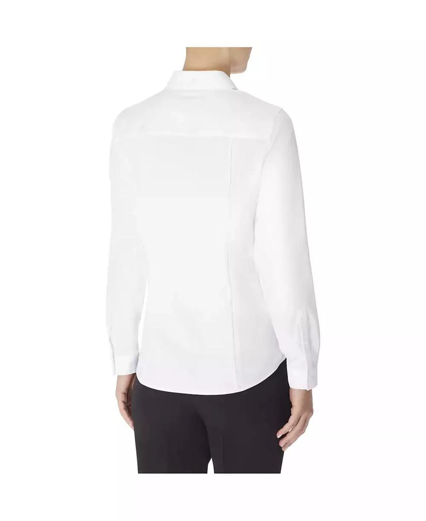商品JONES NEW YORK|Women's Easy Care Button Up Long Sleeve Blouse,价格¥335,第2张图片详细描述
