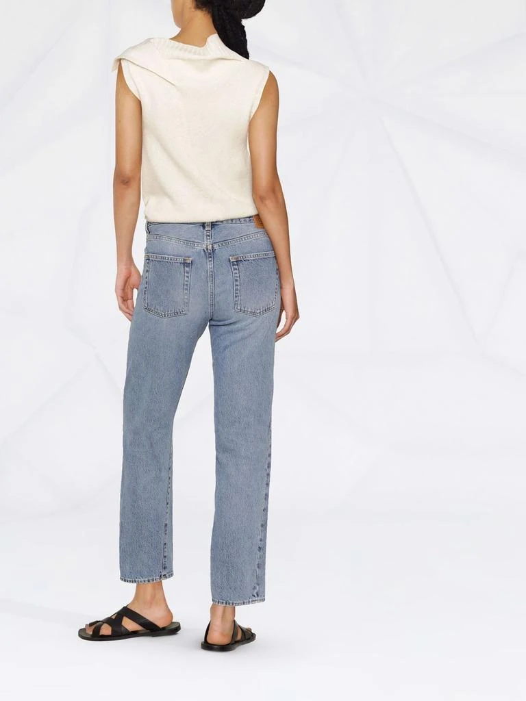商品Totême|TOTEME - Straight Leg Cropped Denim Jeans,价格¥2834,第2张图片详细描述