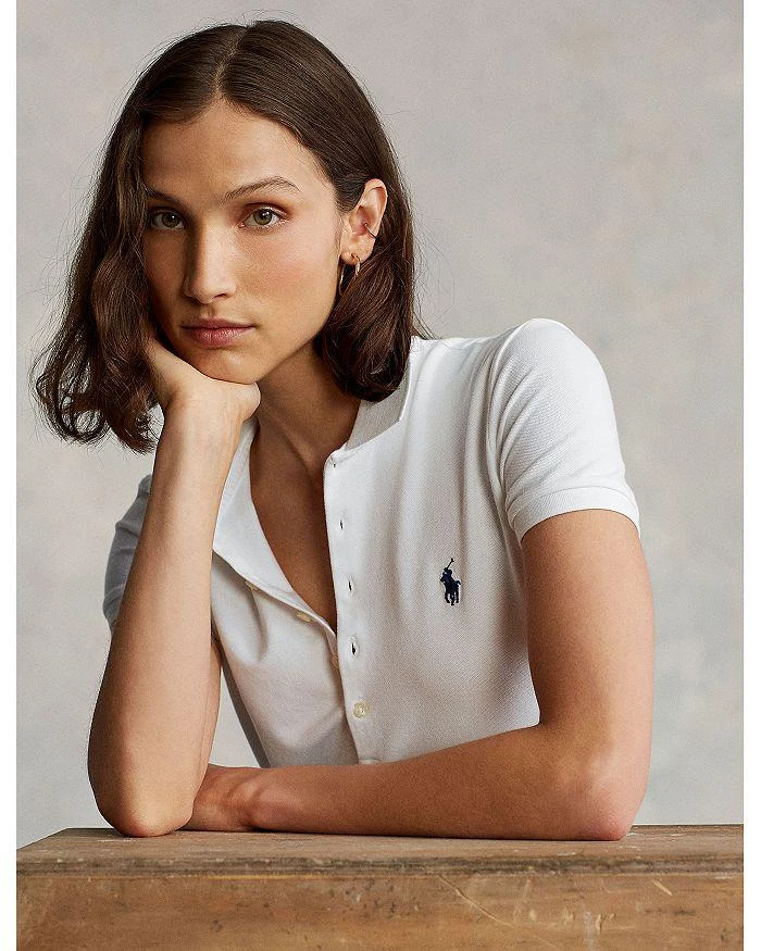 女士五粒扣polo衫 商品