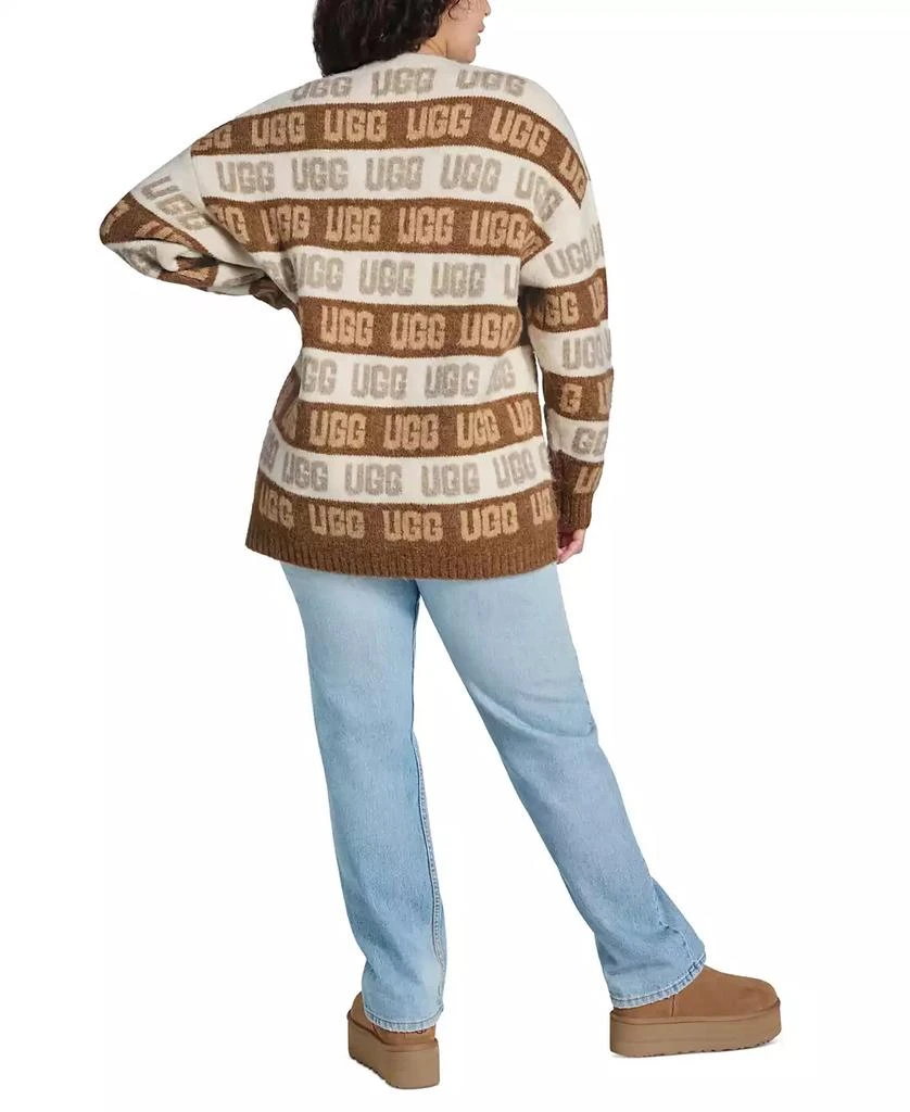 商品UGG|UGG Women's Button-Front Graphic Logo Cardigan,价格¥1041,第2张图片详细描述