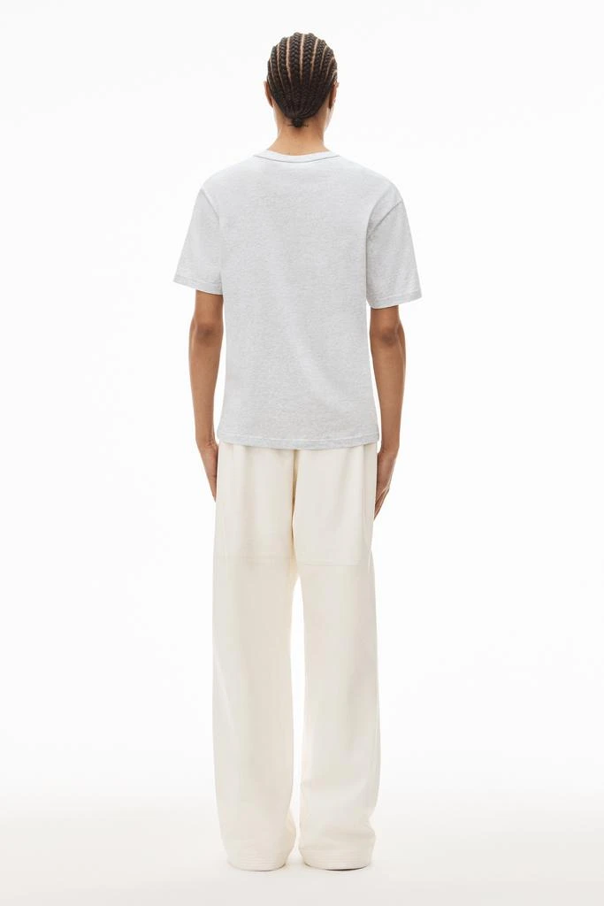 商品Alexander Wang|PUFF LOGO TEE IN COTTON JERSEY,价格¥1231,第5张图片详细描述
