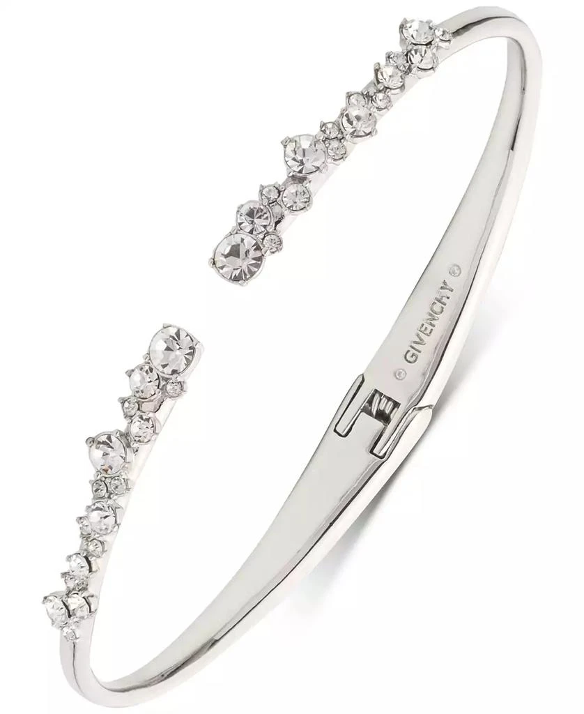 商品Givenchy|Crystal Stone Cluster Hinge Bangle Bracelet,价格¥180,第1张图片详细描述