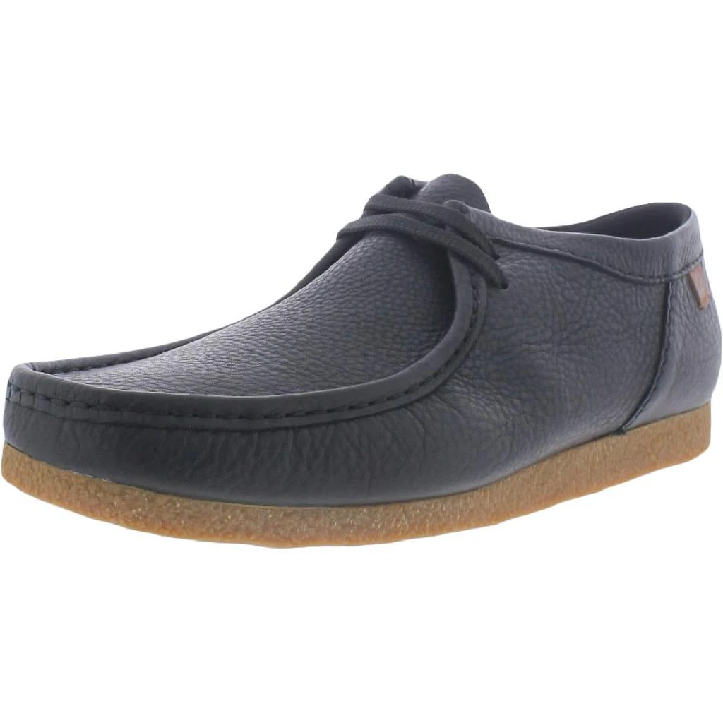 商品Clarks|Clarks Shacre II Run Men's Leather Lace Up Ortholite Moc Toe Sneaker,价格¥387,第2张图片详细描述