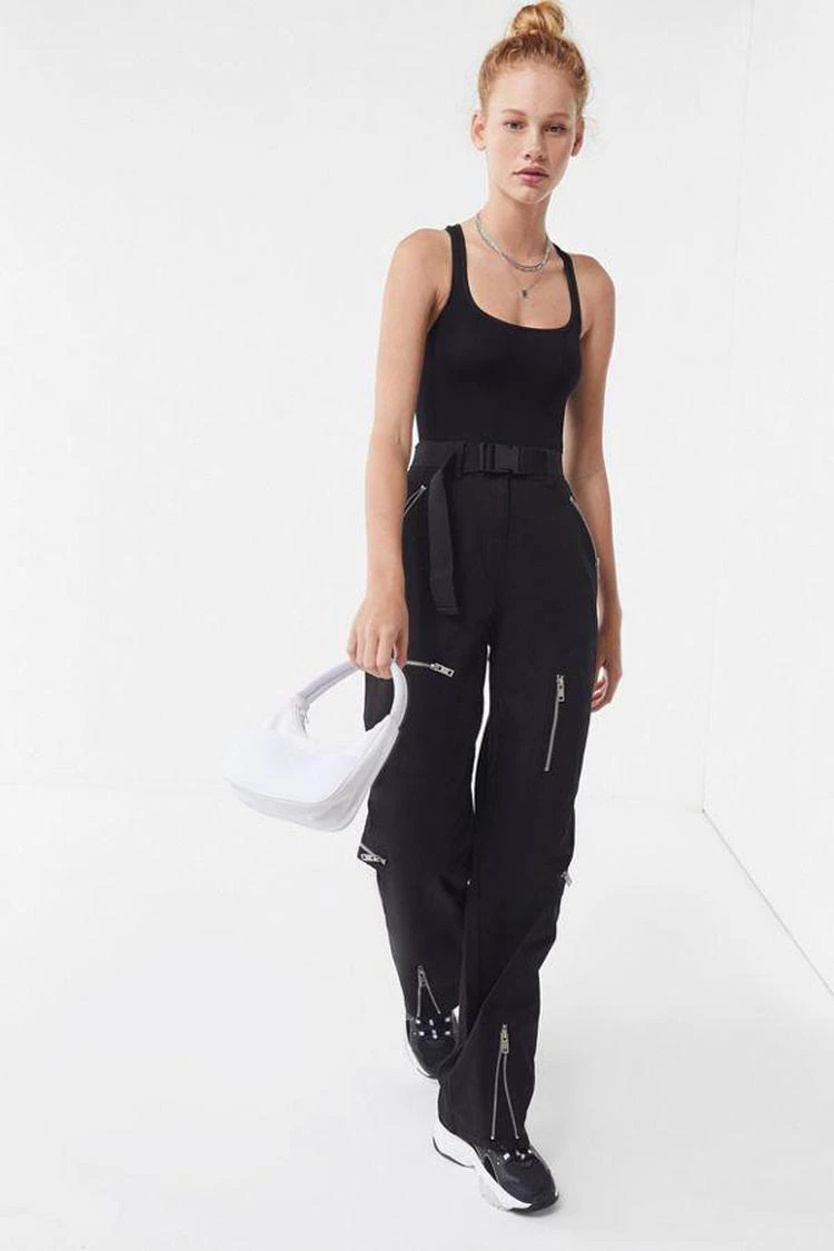 商品I.AM.GIA|I.AM.GIA Elevara High-Rise Zipper Pant,价格¥1109,第1张图片