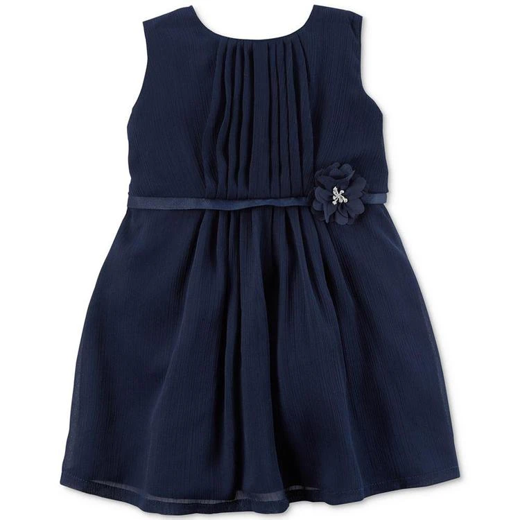 商品Carter's|Pleated Chiffon Dress, Baby Girls,价格¥72,第1张图片