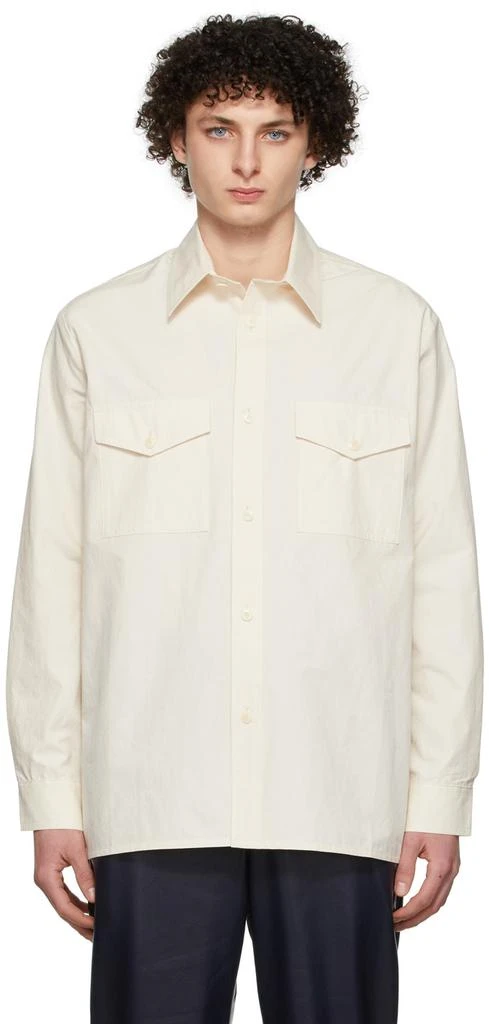 商品Nanushka|Off-White Zander Shirt,价格¥2146,第1张图片