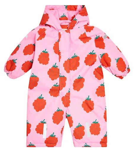 商品Tinycottons|Baby Raspberries padded snowsuit,价格¥960,第1张图片