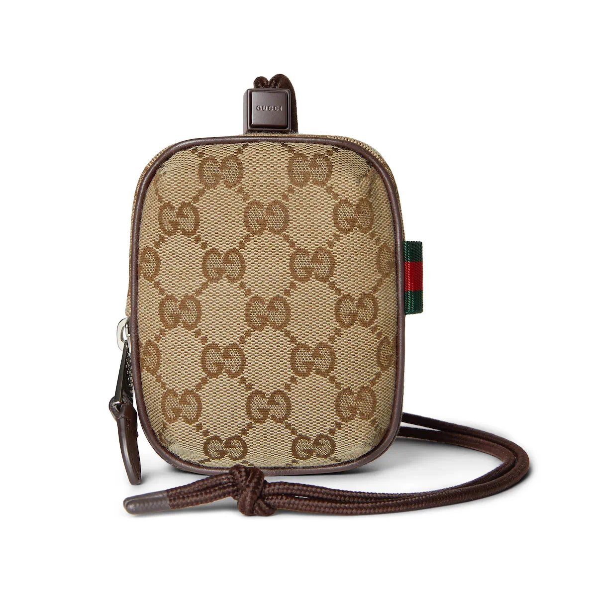 商品Gucci|【预售】 古驰 25春夏 男士 单肩包 GG帆布迷你手袋 834270 FAEOO 9843 ,价格¥4519,第1张图片
